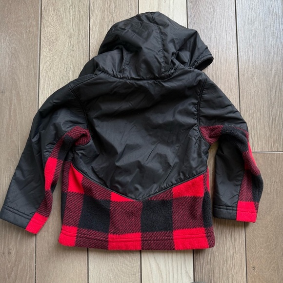 Columbia Black Fleece-Lined Hooded Jacket - Picture 5 of 5